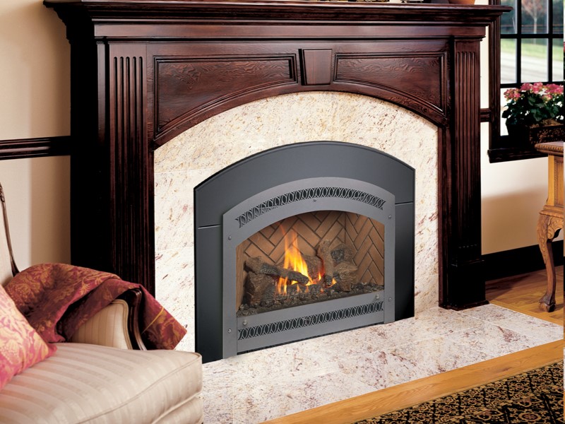 34DVL by Fireplace Xtrordinair Gas Fireplace Insert Flame Center